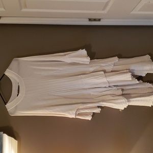 free people beach tiered dress